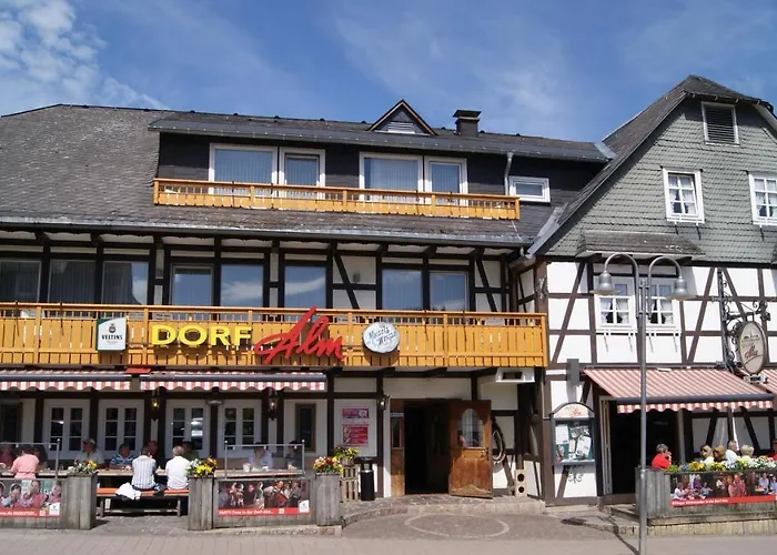 Jacuzzi-Hotel: Gästehaus Dorf-Alm